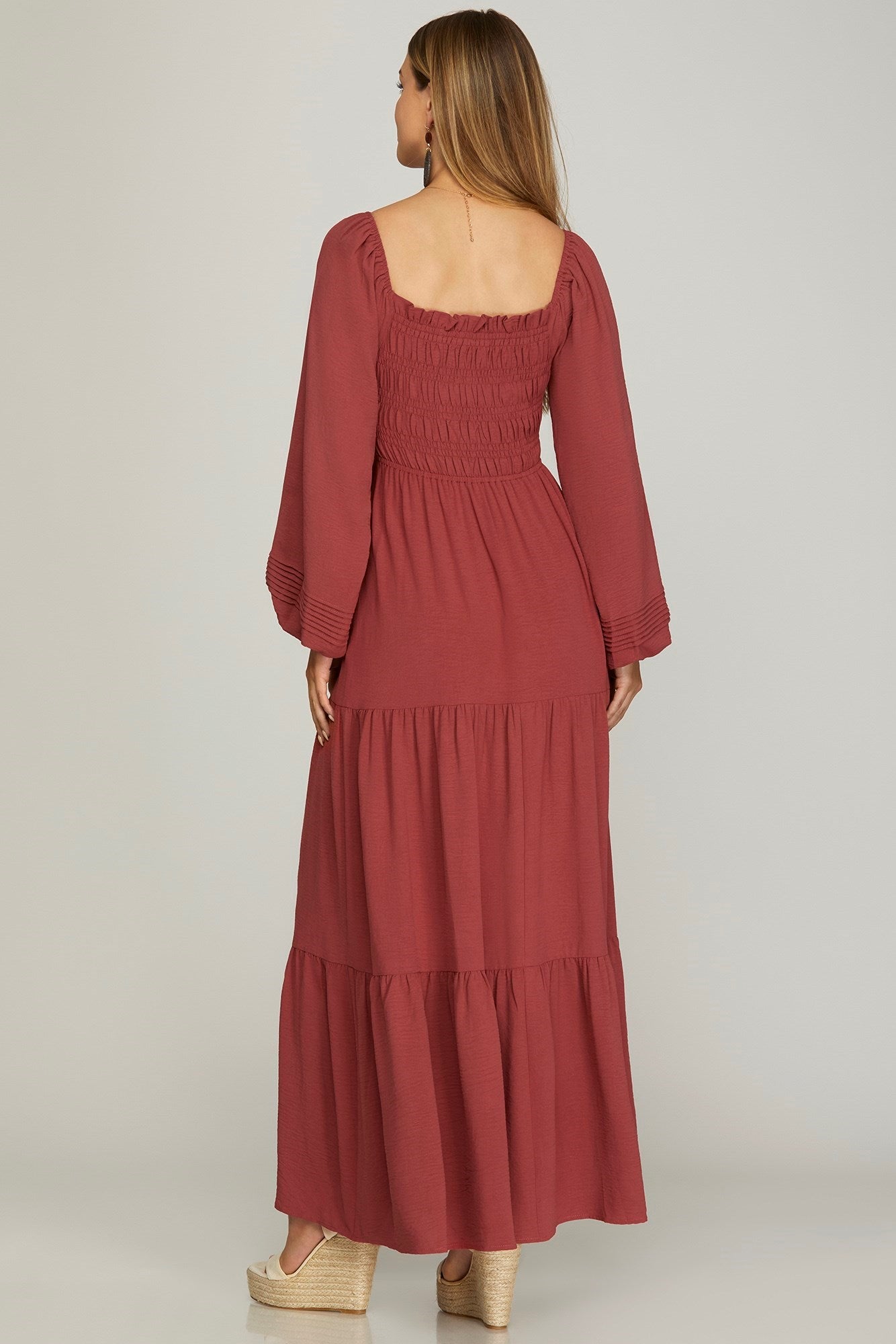 Brick Maxi Dress