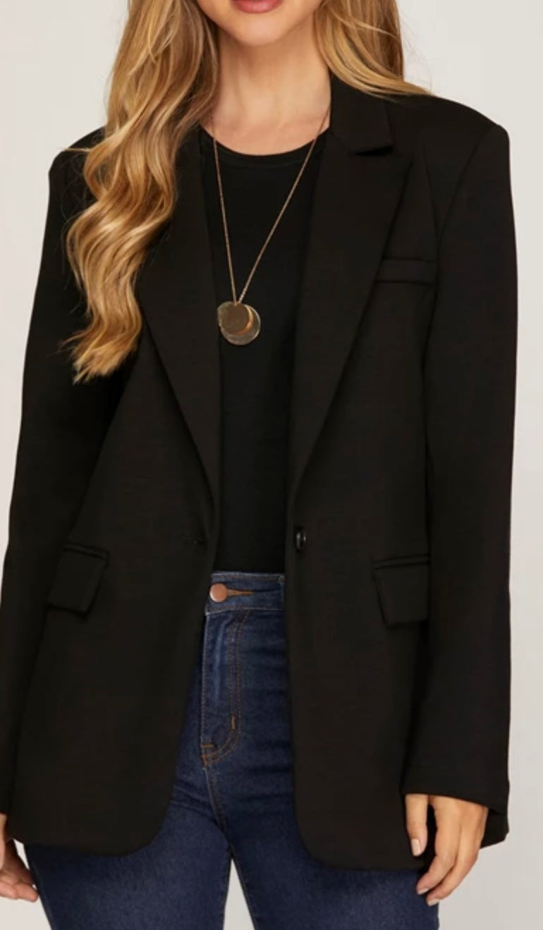 Black Chic Blazer