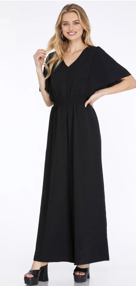 Black Wide Leg Jumpsuit