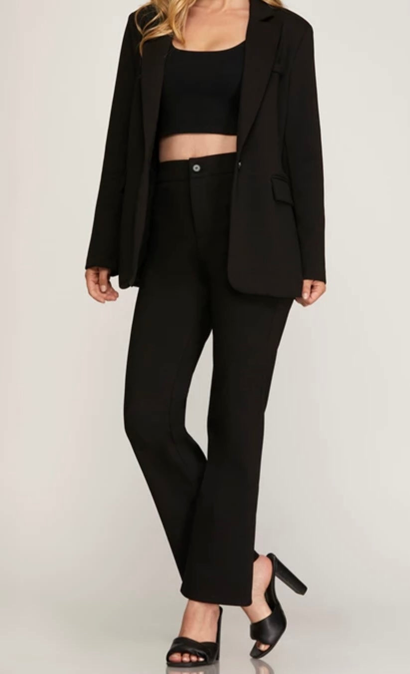 Black Chic Blazer